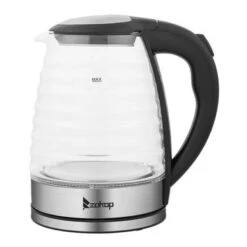1.8L Stainless Steel Electric Kettle, Borosilicate Glass Kettle - Black+Silver -KitchenAid Shop 9503e5ab 3a64 45fc b672 c9a9fa0bab30