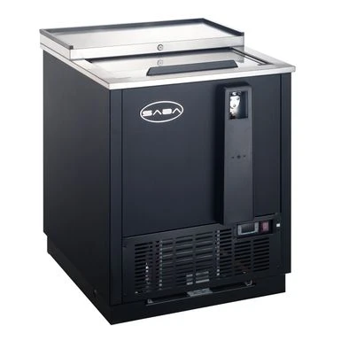 SABA - 26" Commercial Bottle Cooler - Black 3 SABA - 26" Commercial Bottle Cooler - Black