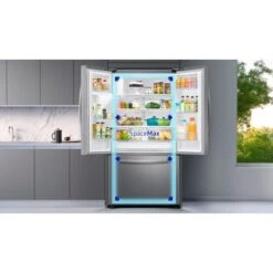 Samsung - 27 Cu. Ft. Large Capacity 3-Door French Door Refrigerator With External Water & Ice Dispenser - Stainless Steel 35 Samsung - 27 Cu. Ft. Large Capacity 3-Door French Door Refrigerator With External Water & Ice Dispenser - Stainless Steel -KitchenAid Shop 95ea6581 193c 5097 a9ee ca60bf0205e3