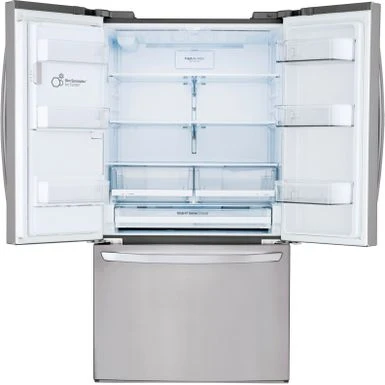 LG - 26.2 Cu. Ft. French Door Smart Refrigerator With Dual Ice Maker - Stainless Steel 7 LG - 26.2 Cu. Ft. French Door Smart Refrigerator With Dual Ice Maker - Stainless Steel - Image 5