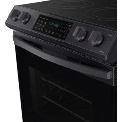 Samsung 6.3-Cu. Ft. Front Control Slide-In Electric Range With Convection, Brushed Black 11 Samsung 6.3-Cu. Ft. Front Control Slide-In Electric Range With Convection, Brushed Black -KitchenAid Shop 96e2f263 c7c3 4791 a3e2 b99b343cf0ab