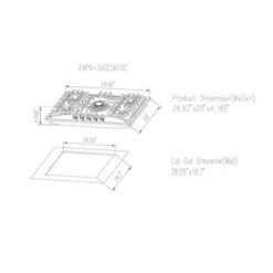 2 Piece Kitchen Package With 30" Gas Cooktop & 30" Ducted Under Cabinet Range Hood - Silver -KitchenAid Shop 97967fe4 696c 4c74 b38a 1fc1d3fbe9cb