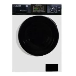 Equator Digital Compact 110V Vented/Ventless 18 Lbs Combo Washer Dryer 1400 RPM - White-Black