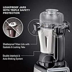 Hamilton Beach Professional 4-in-1 Juicer Mixer Grinder, Commercial-Grade 1400 Watt Motor, 120V, 3 Leakproof Jars, For Wet And Dry Spices, Chutneys And Curries, Engineered In India & USA (58770) 13 Hamilton Beach Professional 4-in-1 Juicer Mixer Grinder, Commercial-Grade 1400 Watt Motor, 120V, 3 Leakproof Jars, For Wet And Dry Spices, Chutneys And Curries, Engineered In India & USA (58770) -KitchenAid Shop 97ebc032 ade9 4296 a1bc 3eda8ccb6a36