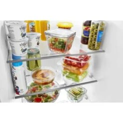 Whirlpool - 21.4 Cu. Ft. Side-by-Side Refrigerator Fingerprint Resistant - Stainless Steel 21 Whirlpool - 21.4 Cu. Ft. Side-by-Side Refrigerator Fingerprint Resistant - Stainless Steel -KitchenAid Shop 99632d07 408d 5ec0 8583 419650fa3260