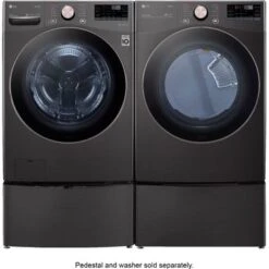 LG - 7.4 Cu. Ft. Stackable Smart Electric Dryer With Steam And Built-In Intelligence - Black Steel 28 LG - 7.4 Cu. Ft. Stackable Smart Electric Dryer With Steam And Built-In Intelligence - Black Steel -KitchenAid Shop 99a328fc c966 5919 b26e d0d0dfb50640