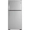 GE - 21.9 Cu. Ft. Garage-Ready Top-Freezer Refrigerator - Stainless Steel -KitchenAid Shop 9b15a8ba 0a76 5292 8d8d 79e49c313176