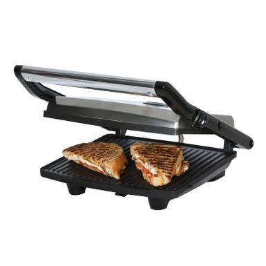 Brentwood Compact Non-Stick Panini Press & Sandwich Maker - Stainless Steel 6 Brentwood Compact Non-Stick Panini Press & Sandwich Maker - Stainless Steel - Image 4