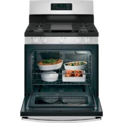 GE - 5.0 Cu. Ft. Freestanding Gas Range - Stainless Steel 37 GE - 5.0 Cu. Ft. Freestanding Gas Range - Stainless Steel -KitchenAid Shop 9e7b49fc 97d3 5384 bbf9 69a7c5d22038
