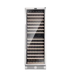 24 In. Dual Zone 160-Bottle Built-In Wine Cooler In Stainless Steel - Stainless Steel