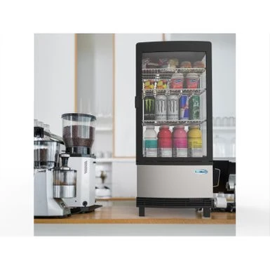 KoolMore Countertop Commercial Stanless Steel Refrigerator Display Case - 3 Cu. Ft 7 KoolMore Countertop Commercial Stanless Steel Refrigerator Display Case - 3 Cu. Ft - Image 5