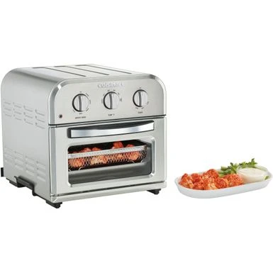Cuisinart - Compact Air Fryer Toaster Oven - Stainless Steel 6 Cuisinart - Compact Air Fryer Toaster Oven - Stainless Steel - Image 4