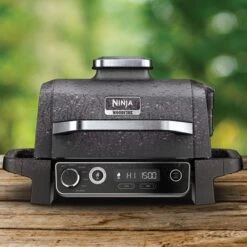 Ninja - Woodfire Outdoor Grill & Smoker, 7-in-1 Master Grill, BBQ Smoker, & Outdoor Air Fryer With Woodfire Technology - Grey 26 Ninja - Woodfire Outdoor Grill & Smoker, 7-in-1 Master Grill, BBQ Smoker, & Outdoor Air Fryer With Woodfire Technology - Grey -KitchenAid Shop 9f0ecd2a 7e12 536c af6b fc33957f3128