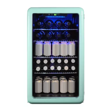 Magic Chef 3.4cu. Ft. Mint Green Retro Beverage Cooler 8 Magic Chef 3.4cu. Ft. Mint Green Retro Beverage Cooler - Image 6