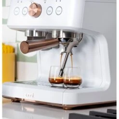 Café - Bellissimo Semi-Automatic Espresso Machine With 15 Bars Of Pressure, Milk Frother, And Built-In Wi-Fi - Matte White -KitchenAid Shop a0a7663b bf79 5d6d aa9b 824c8422d61f