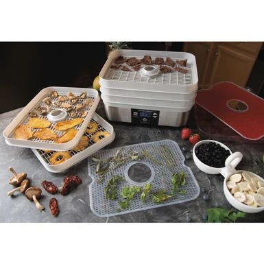 Hamilton Beach Food Dehydrator - White - White 7 Hamilton Beach Food Dehydrator - White - White - Image 5