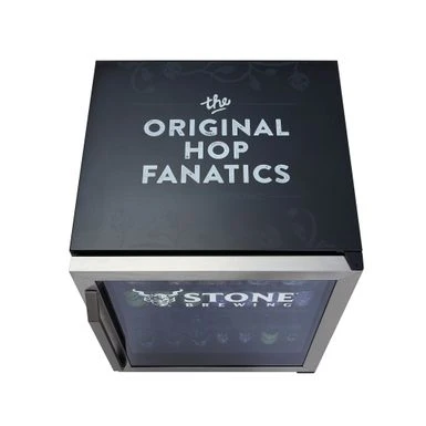 Newair Stone Brewing 180 Can FlipShelf Beer Refrigerator, 24 Built-In Or Freestanding Wine Cooler With Reversible Shelves - Stone Brewing Branded 4 Newair Stone Brewing 180 Can FlipShelf Beer Refrigerator, 24 Built-In Or Freestanding Wine Cooler With Reversible Shelves - Stone Brewing Branded - Image 2