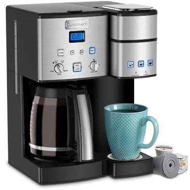 Cuisinart - Coffee Center 12-Cup Coffee Maker With Water Filtration - Black/Stainless 14 Cuisinart - Coffee Center 12-Cup Coffee Maker With Water Filtration - Black/Stainless - Image 12