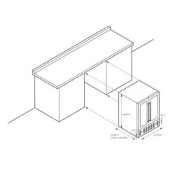 Newair 24" Built-in Dual Zone 18 Bottle And 58 Can Wine And Beverage Refrigerator And Cooler In Black Stainless Steel - Black 18 Newair 24" Built-in Dual Zone 18 Bottle And 58 Can Wine And Beverage Refrigerator And Cooler In Black Stainless Steel - Black -KitchenAid Shop a1dde920 5c6a 4fda 8f6e c4d08b630ddc