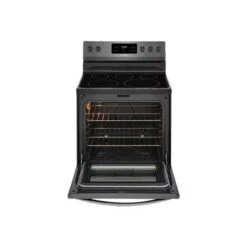 Frigidaire 30" Black Stainless Steel Electric Range -KitchenAid Shop a22261ea 2018 4c83 9729 abc793762ab6