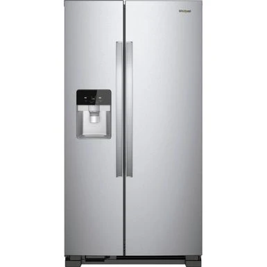 Whirlpool - 21.4 Cu. Ft. Side-by-Side Refrigerator Fingerprint Resistant - Stainless Steel 3 Whirlpool - 21.4 Cu. Ft. Side-by-Side Refrigerator Fingerprint Resistant - Stainless Steel