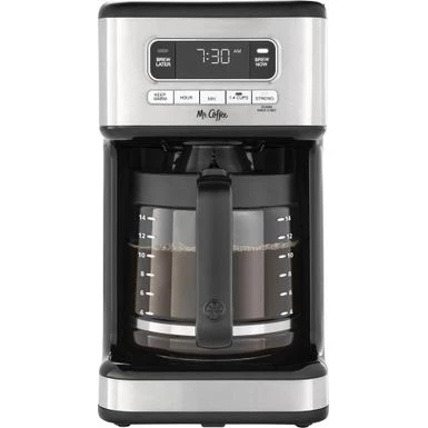 Mr. Coffee® Mr. Coffee - 14-Cup Coffee Maker With Reusable Filter And Advanced Water Filtration - Black 5 Mr. Coffee® Mr. Coffee - 14-Cup Coffee Maker With Reusable Filter And Advanced Water Filtration - Black - Image 3