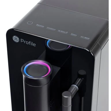 GE Profile - Automatic Espresso Machine With 20 Bars Of Pressure, Milk Frother, And Built-In Wi-Fi - Black 10 GE Profile - Automatic Espresso Machine With 20 Bars Of Pressure, Milk Frother, And Built-In Wi-Fi - Black - Image 8