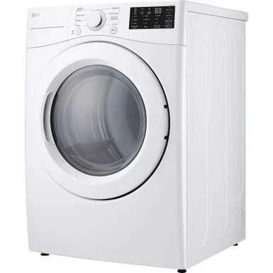 LG - 7.4 Cu. Ft. Electric Dryer With Wrinkle Care - White 5 LG - 7.4 Cu. Ft. Electric Dryer With Wrinkle Care - White - Image 3