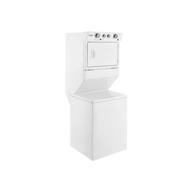 Whirlpool 3.5 Cu. Ft. White Gas Stacked Laundry Center 19 Whirlpool 3.5 Cu. Ft. White Gas Stacked Laundry Center - Image 17