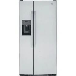 Ge 23 Cu. Ft. Fingerprint Resistant Stainless Steel Side-by-side Refrigerator
