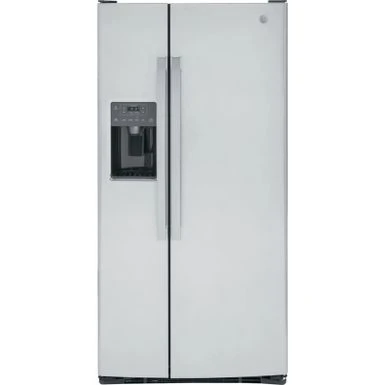 Ge 23 Cu. Ft. Fingerprint Resistant Stainless Steel Side-by-side Refrigerator 3 Ge 23 Cu. Ft. Fingerprint Resistant Stainless Steel Side-by-side Refrigerator