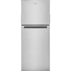 Whirlpool - 11.6 Cu. Ft. Top-Freezer Counter-Depth Refrigerator - Stainless Steel