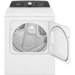 Whirlpool - 7.0 Cu. Ft. Electric Dryer With Steam And Moisture Sensing - White -KitchenAid Shop a6037f56 df00 5aa2 8372 23aefc0b6606