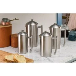 Frieling French Press - 44 Fl. Oz. - Silver -KitchenAid Shop a62f39a1 e1cd 4d0a 8a3d 596e45e0d652