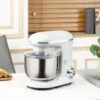 HOMCOM Stand Mixer With Splash Guard, Electric Hand Mixer Set With 6 Qt. Large Mixing Bowl - 14.5" X 9" X 14.5" - Silver 1 HOMCOM Stand Mixer With Splash Guard, Electric Hand Mixer Set With 6 Qt. Large Mixing Bowl - 14.5" X 9" X 14.5" - Silver -KitchenAid Shop a67b3eb3 9f7a 44a0 928e 789dac6695e6