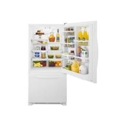 Whirlpool White Bottom Freezer Refrigerator -KitchenAid Shop a70116cb 8b75 44c7 8a20 f217785fd0d6