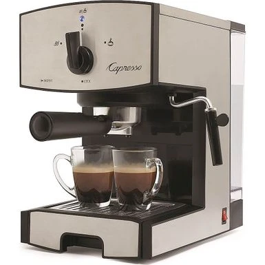 Capresso - EC50 Espresso Machine With 15 Bars Of Pressure And Milk Frother - Stainless Steel 5 Capresso - EC50 Espresso Machine With 15 Bars Of Pressure And Milk Frother - Stainless Steel - Image 3