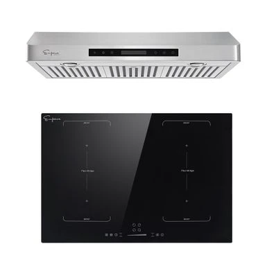 2 Piece Kitchen Appliances Packages Including 30" Induction Cooktop And 36" Under Cabinet Range Hood - 30" 3 2 Piece Kitchen Appliances Packages Including 30" Induction Cooktop And 36" Under Cabinet Range Hood - 30"