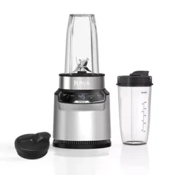 Ninja - Nutri-Blender Pro Personal Blender With Auto-iQ - Cloud Silver -KitchenAid Shop a7b949e6 1116 4ba4 abd5 13a52d0c71f8