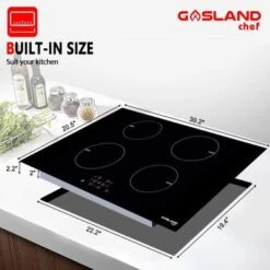 Gasland Chef 30" Built-in Electric Induction Cooktop With 4 Burners, Sensor Touch Control, 240V - Black 17 Gasland Chef 30" Built-in Electric Induction Cooktop With 4 Burners, Sensor Touch Control, 240V - Black -KitchenAid Shop a7cb739d f663 4fcd b1ca e0489b8ee478