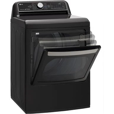 LG - 7.3 Cu. Ft. Smart Electric Dryer With Steam And Sensor Dry - Black Steel 15 LG - 7.3 Cu. Ft. Smart Electric Dryer With Steam And Sensor Dry - Black Steel - Image 13
