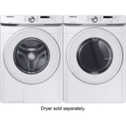 Samsung - 4.5 Cu. Ft. High Efficiency Stackable Front Load Washer With Vibration Reduction Technology+ - White -KitchenAid Shop a8e855e2 29f5 5833 ad56 86ae9db487ad
