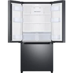 Samsung 18-Cu. Ft. Smart Counter-Depth 3-Door French Door Refrigerator, Brushed Black -KitchenAid Shop a94f1d2a feaa 572f 8941 96b64ad5368a