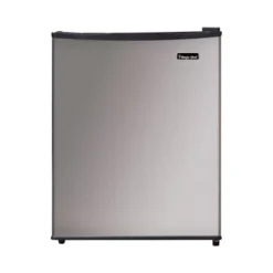 Magic Chef 2.4 Cu. Ft. Stainless All-Refrigerator/ Compact Refrigerator