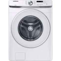 Samsung - 4.5 Cu. Ft. High Efficiency Stackable Front Load Washer With Vibration Reduction Technology+ - White