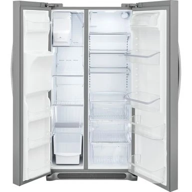 Frigidaire FRSS2623AD 25.5 Cu. Ft. Side-by-Side Refrigerator - Black Stainless Steel - Black Stainless Steel 3 Frigidaire FRSS2623AD 25.5 Cu. Ft. Side-by-Side Refrigerator - Black Stainless Steel - Black Stainless Steel