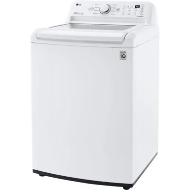 LG - 4.5 Cu. Ft. Smart Top Load Washer With Vibration Reduction And TurboDrum Technology - White 4 LG - 4.5 Cu. Ft. Smart Top Load Washer With Vibration Reduction And TurboDrum Technology - White - Image 2