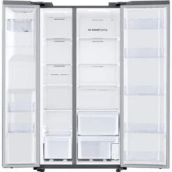Samsung - 27.4 Cu. Ft. Side-by-Side Refrigerator - Stainless Steel -KitchenAid Shop ab740440 7da5 5f87 a92f 48b520d92137