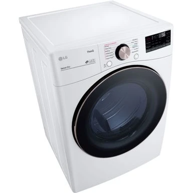 LG - 7.4 Cu. Ft. Stackable Smart Electric Dryer With Steam And Built-In Intelligence - White 21 LG - 7.4 Cu. Ft. Stackable Smart Electric Dryer With Steam And Built-In Intelligence - White - Image 19