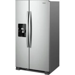 Whirlpool - 24.6 Cu. Ft. Side-by-Side Refrigerator - Stainless Steel 20 Whirlpool - 24.6 Cu. Ft. Side-by-Side Refrigerator - Stainless Steel -KitchenAid Shop ac201c0a 174d 5dd7 b844 b329cb7f49ce